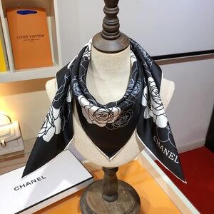 Chanel square scarf